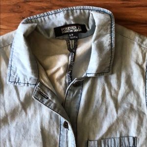 Forever 21 Tops - American denim sleeveless top Forever 21 Tops - American denim sleeveless top